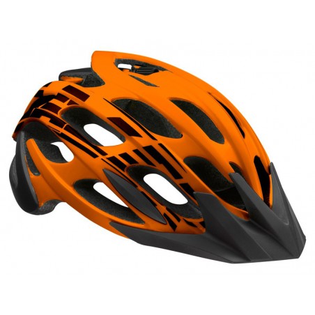Kask rowerowy LAZER MAGMA mtb M flash orange black roz.55-59 cm