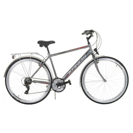 Rower 28'' KANDS GALILEO M CTB TX/Stef 21'' grafitowo-czerwony połysk 17r.