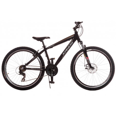 Rower 26 KANDS STRANGER M MTB T HT al. Steff51/TX35 15 czarno-pomarań. mat 16r