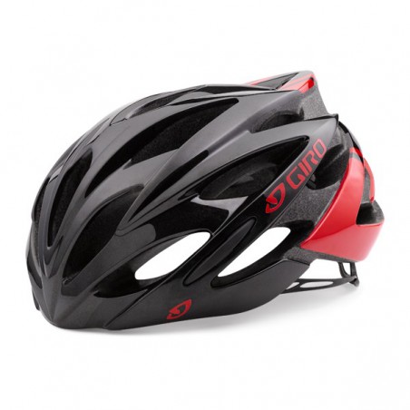 Kask GIRO Savant Bright Red Black M 55-59cm czarno-czerwony