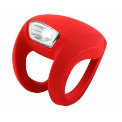 Lampa przednia bateryjna KNOG FROG STROBE czerwona