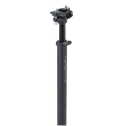 Wspornik siodła amortyzowany al. 27,2 x 350mm ACCENT SP-18 czarny piaskowany ACL