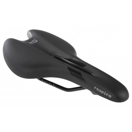 Siodełko SELLE ROYAL RESPIRO SPORT 9029HRT czarno-szare szare plastikowe