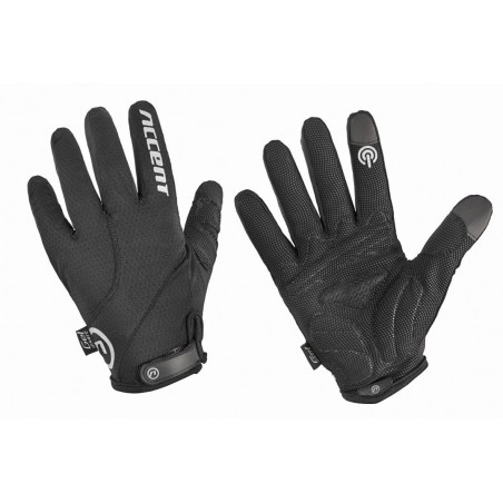 Rękawiczki ACCENT MARATHON czarne XL z długimi palcami 2017