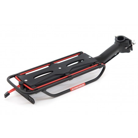 Bagażnik 24/29 KROSS AL. Liberty Rack 200 na sztycę czarny