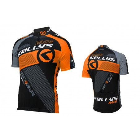 Koszulka KELLYS PRO Race krótki rękaw orange -XL