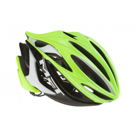 Kask MET STRADIVARIUS HES M żółto-czarny