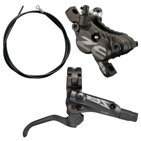 Hamulec hydrauliczny tył SHIMANO ZEE BL-M640R 1700mm okł. metal 