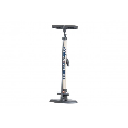 Pompka rowerowa podłogowa BETO stal.CMP-115SG6 + MANOMETR