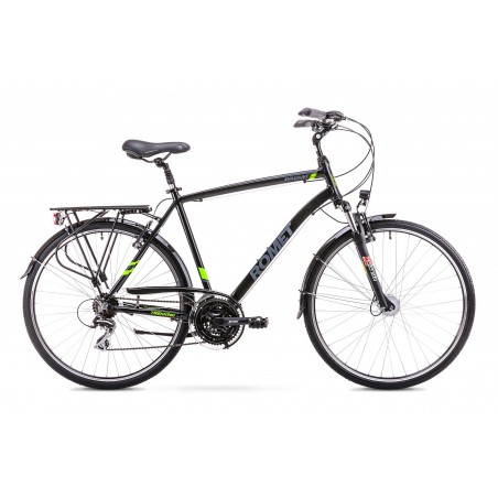 Rower ROMET 28 WAGANT 2 LIMITED Męski czarno-seledynowy