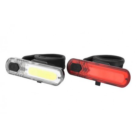 Zestaw lamp akumulatorowych 10 LED-CHIP - 30 lumenów, wodoodporna, USB