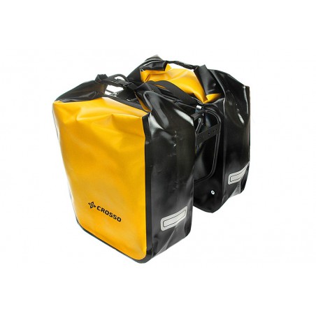 Sakwa na bagażnik CROSSO DRY BIG 60L żółty
