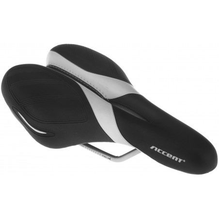 Siodełko ACCENT MONZA damskie czarno-białe