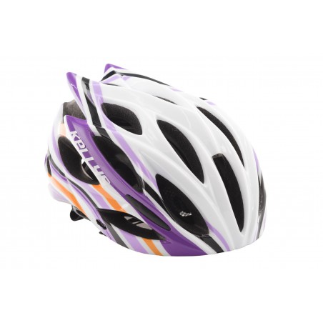 Kask KELLYS DYNAMIC biało-fioletowe S/M