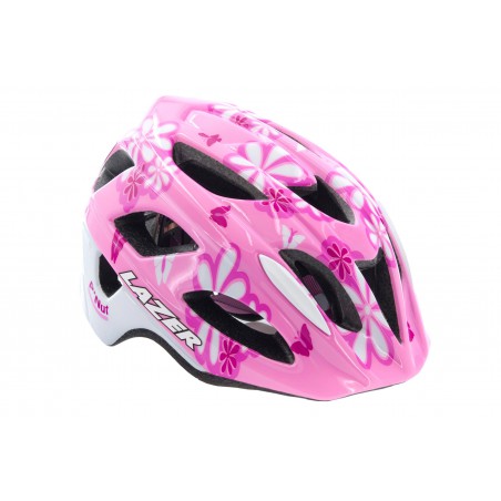 Kask LAZER P'Nut Flower Pink różowy 52-56