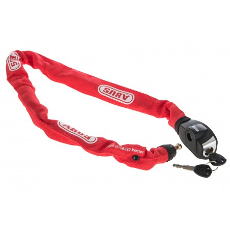Zamknięcie ABUS 6800 85cm łańcuch czerwony