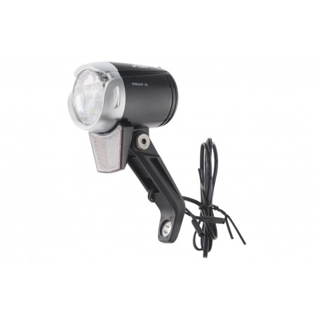 Lampa przednia /dynamo/ KROSS DYNLIGHT 50, na widelec, 180lm, czarna