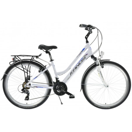 Rower 26 KANDS VENUS PRO CTB AM alu. 15" biało-niebieski