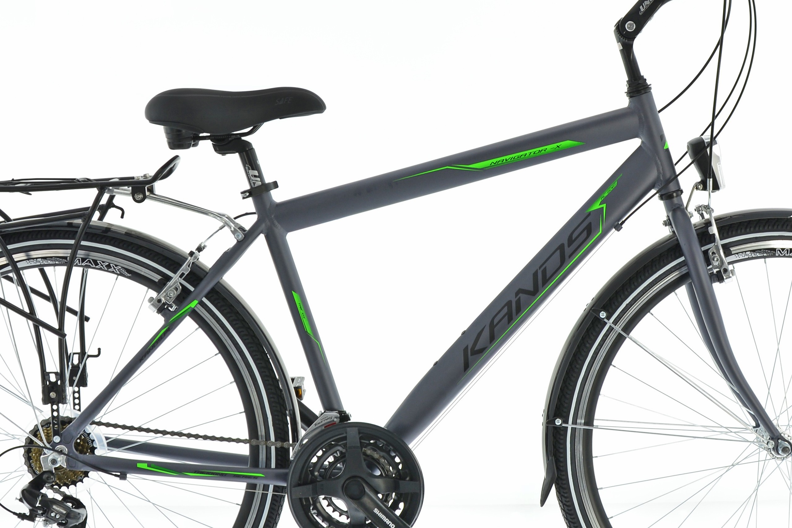 Rower 28 KANDS NAVIGATORX al. M CTB SHS TX grafitseledyn mat. 19"...