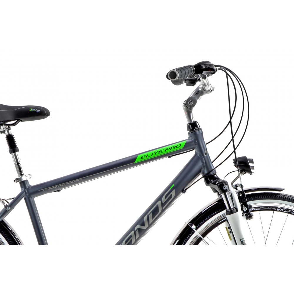 Rower 28" KANDS ELITE PRO V2 M CTB AL. tel. ACERA pr. grafit 19"