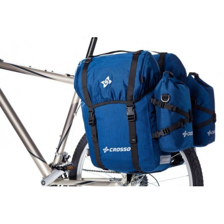 Sakwa na bagażnik CROSSO EXPERT BIG 60L niebieski
