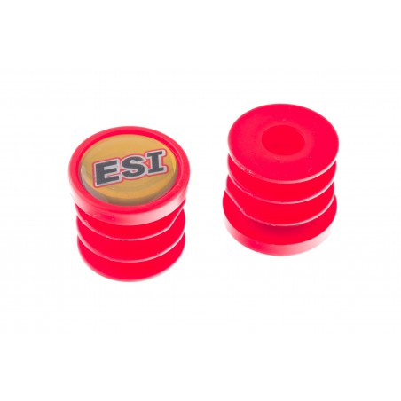 Korki chwytów ESI Bar Plugs, czerwone