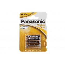 Baterie LR03 Panasonic AAA Alkaline /blister 4szt/