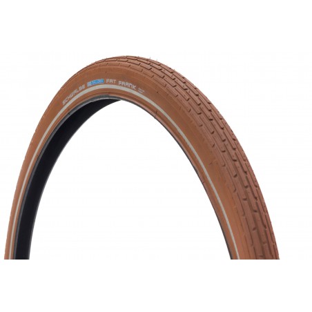 Opona 28 x 2,00 SCHWALBE FAT FRANK reflex brązowa