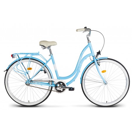 Rower 28 ROMET ANGEL torpedo niebieski L