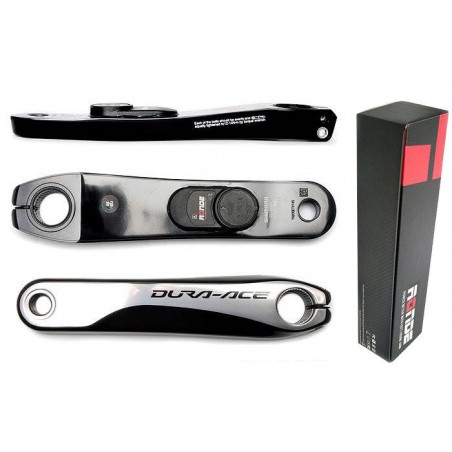 Pomiar mocy SHIMANO Dura Ace FC-9000 172,5mm RONDE srebrny