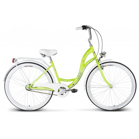 Rower 28 MEXLLER VILLAGE D CTB Nexus- 3 bieg. seledynowy (limonka)