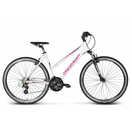 Rower 28 KANDS cross STV-900 AM SHS ALTUS D.biało-różowy mat. 19"