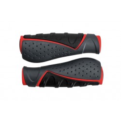 Chwyty VELO PRO-X VLG-709AD3 130mm czerw-czar-szar Comfort GEL