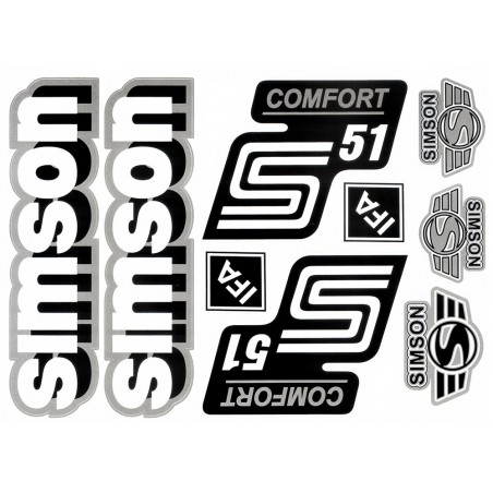 Naklejka SIMSON Comfort S51