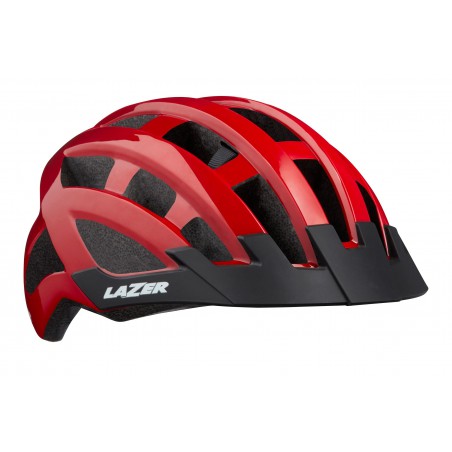 Kask LAZER Compact UNI 54-61cm czerwony