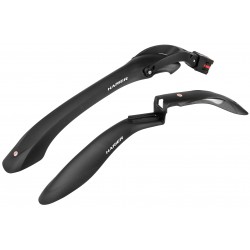 Błotniki 24"-29" KROSS HARRIER plastik amortyz. czarne