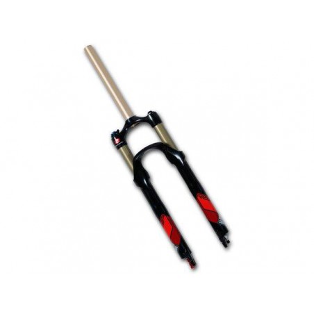 Suspension fork Rock Shox Reba RL Dual Air Poploc 26" travel 100mm colour black only Disc neck 1 1/8-1 1/2 Model 2011