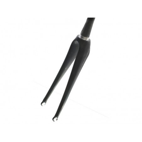 fork road Noxon-Carbon-Carbon 1-1/8- 1-1/4 TAPERED A-head ,black