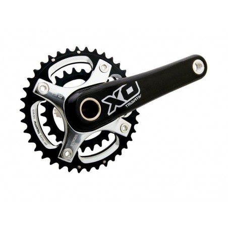 Crankset MTB SRAM X.0 2x10 42x28 170mm Pressfit, black-silver