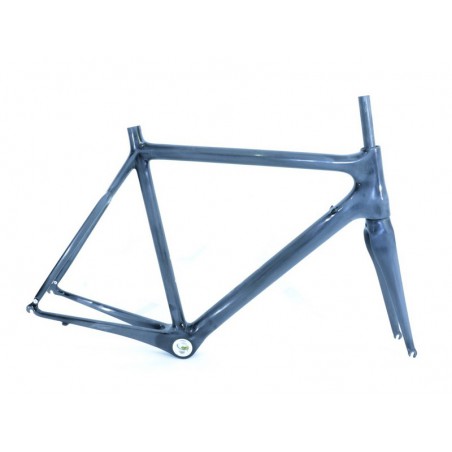 Road frame set , full-carbon  Scoppio SCR 301.3+full carbon fork-size 56cm-L-raw-colour and decals for extra cost