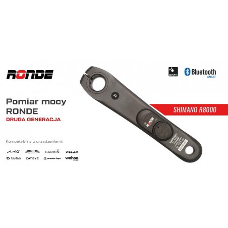 RONDE II generacja Shimano FC-R8000 172,5mm