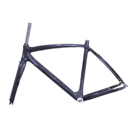 Rama rowerowa karbonowa Scoppio + widelec karbonowy  rozmiar 49cm