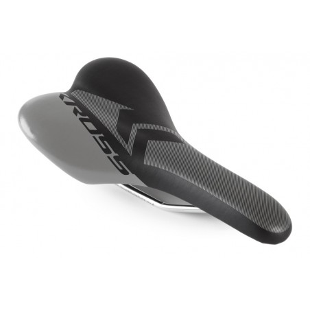 Siodełko sportowe KROSS R1.0 czarno-szare 277x140mm