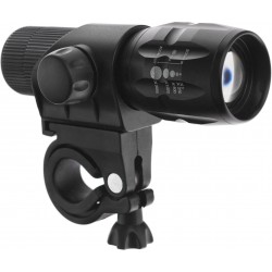 Lampa przednia bateryjna 3 funkcje 1-dioda LED Cree