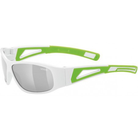 Okulary dziecięce UVEX Sportstyle 509 biało-zielone