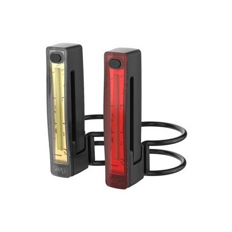 Lampa p+t USB Knog Plus Twinpack czarna