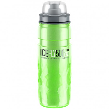 Bidon 500ml ELITE ICE FLY termos zielony BPA FREE