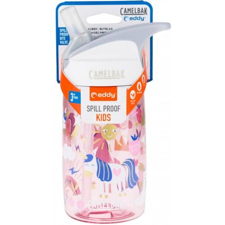 Bidon 0,4L Camelbak Eddy Kids różowy jednorożec