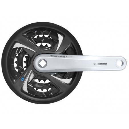 Crankset Shimano TOURNEY FC-TX801 170mm 48x38x28 for 6-7-8-speed