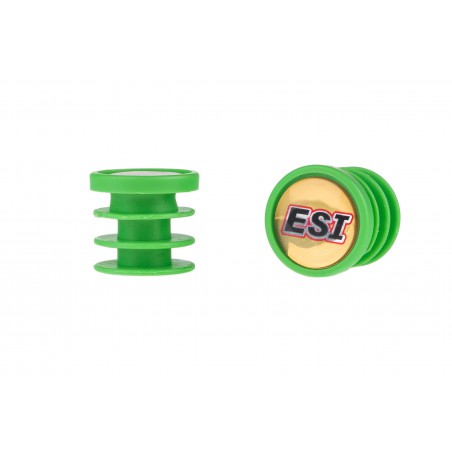Korki chwytów ESI Bar Plugs, zielone